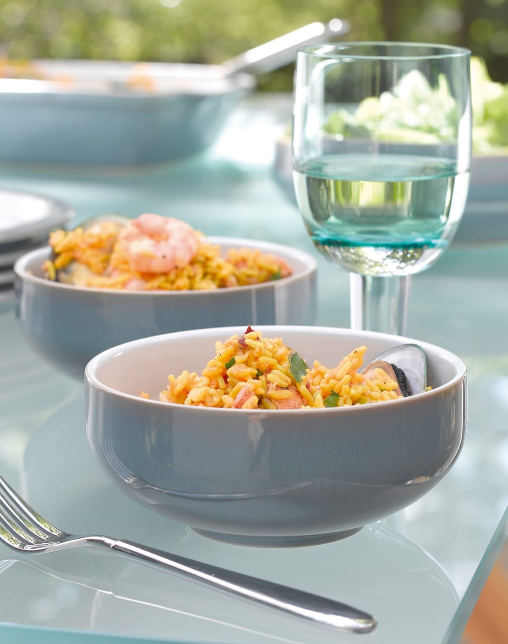 Set of 4 Azure Cereal Bowls