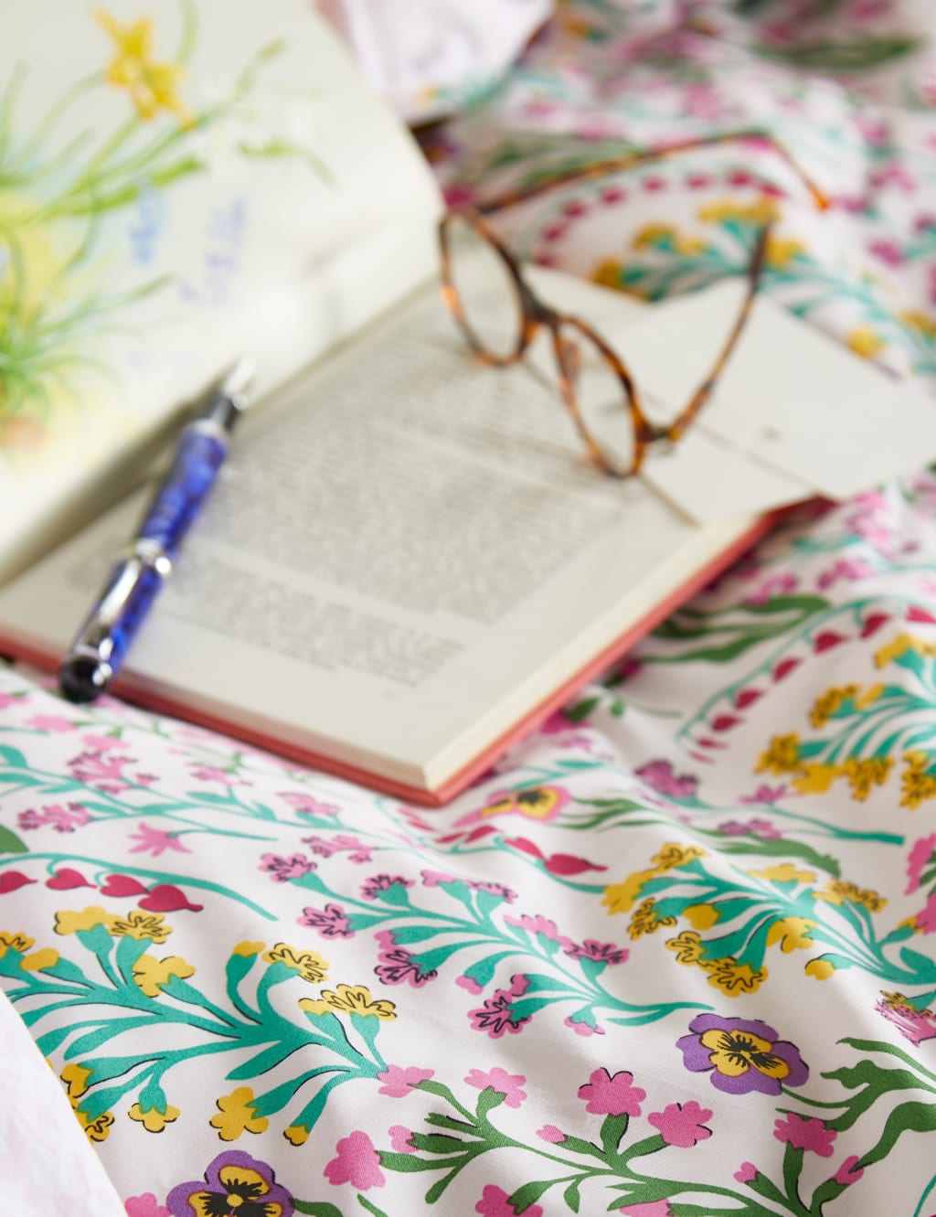 Pure Cotton Paper Pansy Bedding Set image 3