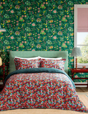 Pure Cotton Sateen Wildflower Meadow Bedding Set