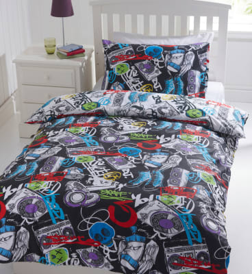 Urban Graffiti Bedding Set M S