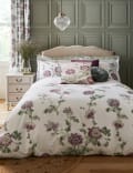 Pure Cotton Sateen Hepworth Grape Bedding Set