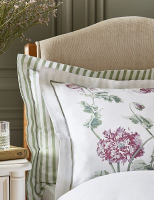 Pure Cotton Sateen Hepworth Grape Bedding Set - LK