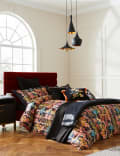 Pure Cotton Sateen Retro Floral Duvet Cover