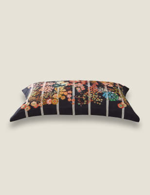 

Ted Baker Funda de almohada Oxford floral de satén estilo retro - Multicolor, Multicolor
