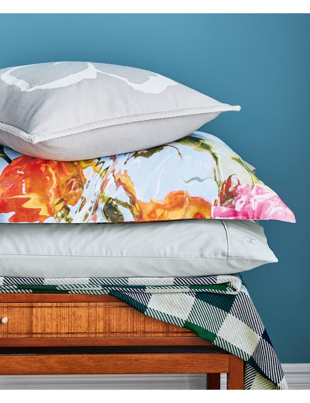 Pure Cotton Floating Floral Duvet Cover image 4