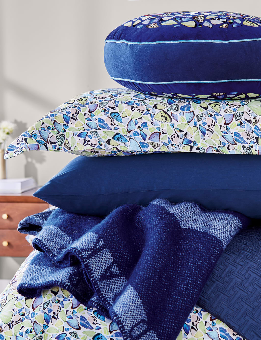 Pure Cotton Kaleidoscope Butterfly Duvet Cover image 4