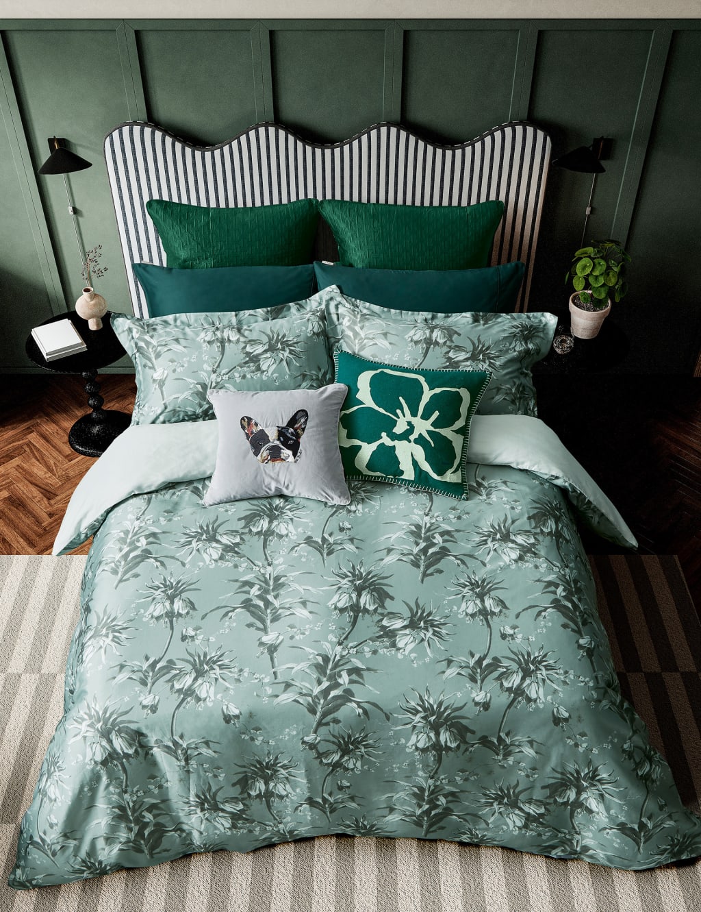 Green Duvet Covers & Bedding Sets M&S