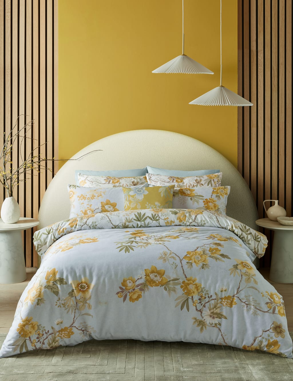 Yellow bedding store