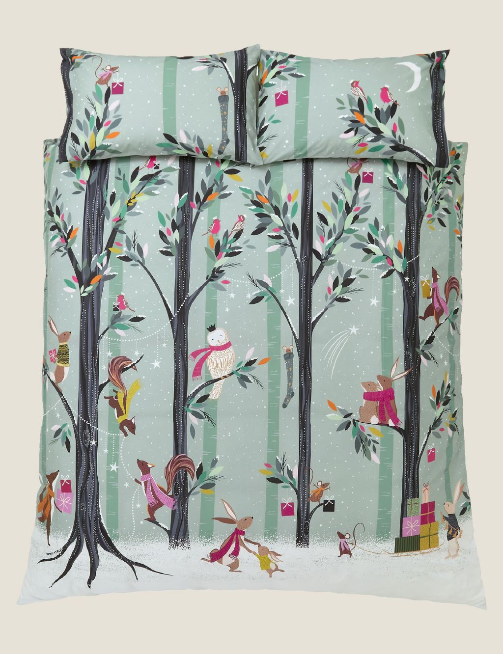 Pure Cotton Percale Woodland Tales Bedding Set image 3