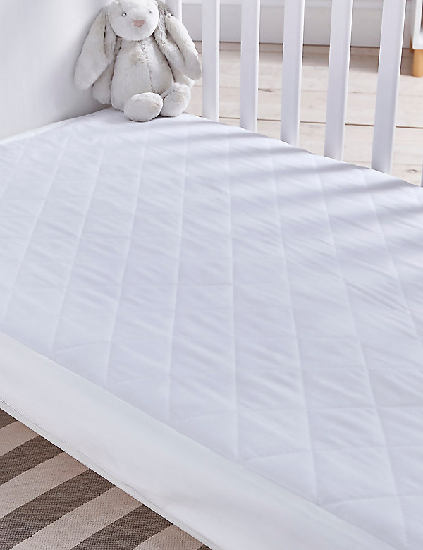 Safenights Cot Bed Waterproof Mattress Protector - GR