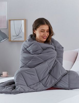 Silentnight Wellbeing 6kg Weighted Blanket - Charcoal, Charcoal