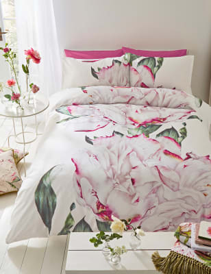 Voyage Maison Pure Cotton Parcevall Peony Bedding Set - 6FT - Multi, Multi