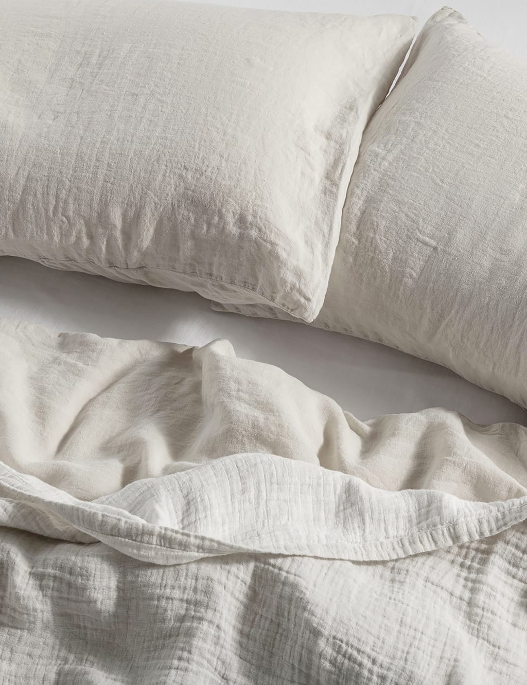 2 Pack Pure Linen Pillowcases image 2