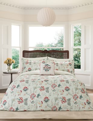 Pure Cotton Palampore Trail Bedding Set - GR