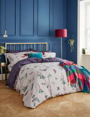 

Joules Pure Cotton Percale Midnight Beasts Bedding Set - Multi, Multi