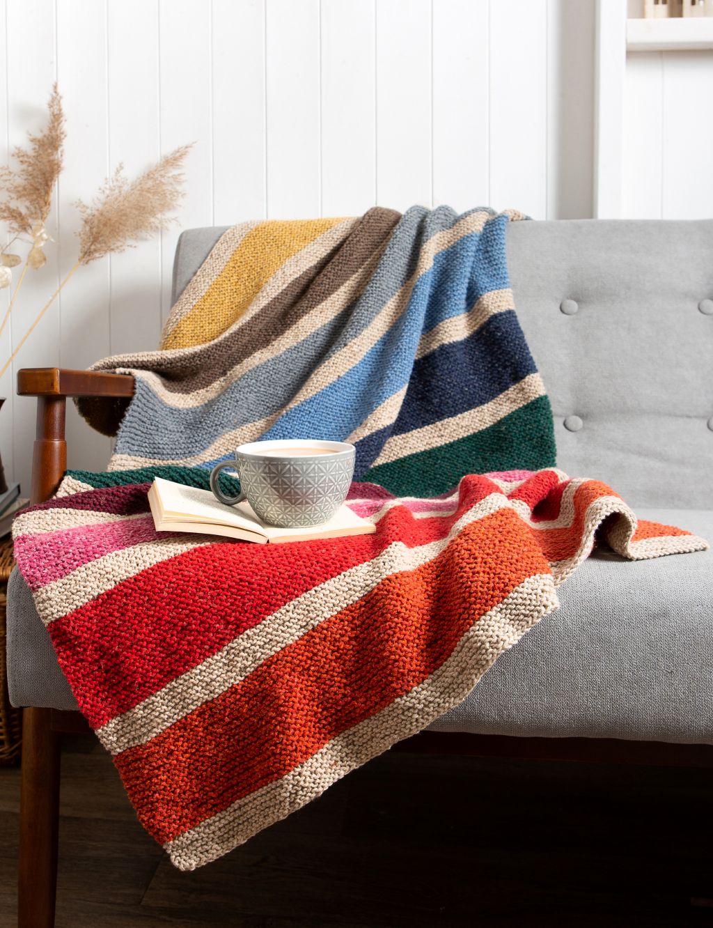 Rainbow Blanket Knitting Kit