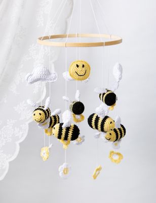 Bee Mobile Knitting Kit