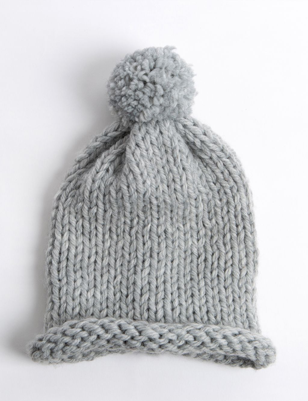 Pom Pom Hat Knitting Kit image 2