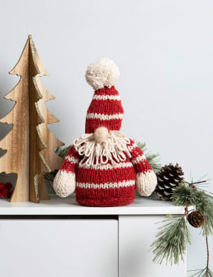 

Wool Couture Kit de punto de gnomo navideño - Mezcla De Rojos, Mezcla De Rojos