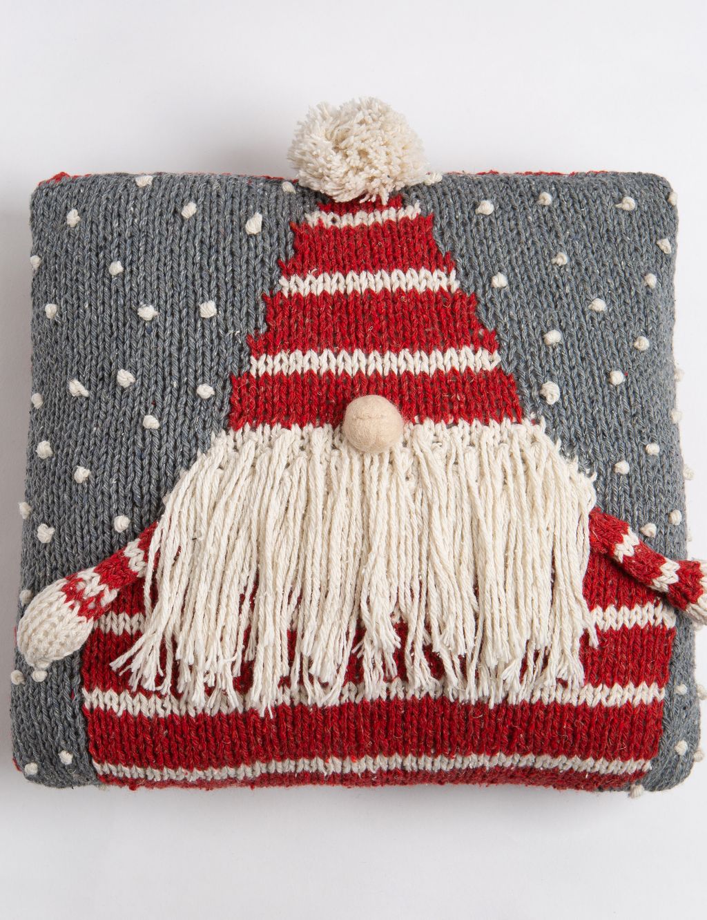 Christmas Gonk Cushion Knitting Kit image 3
