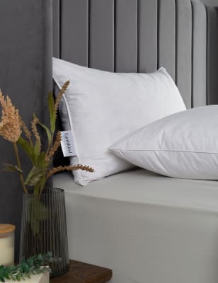 

Earthkind Almohada de plumón y pluma reciclada - Blanco, Blanco