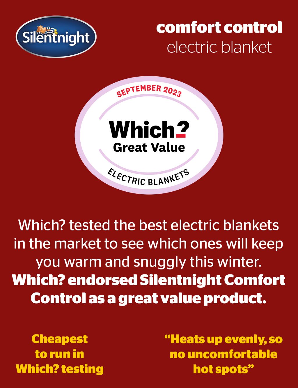 Comfort Control Fleece Electric Blanket image 10