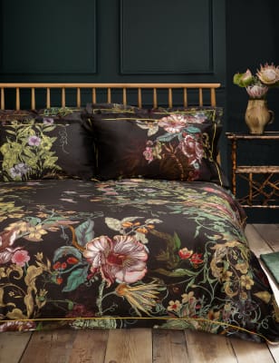 

Timorous Beasties Pure Cotton Opera Botanical Bedding Set - Multi, Multi