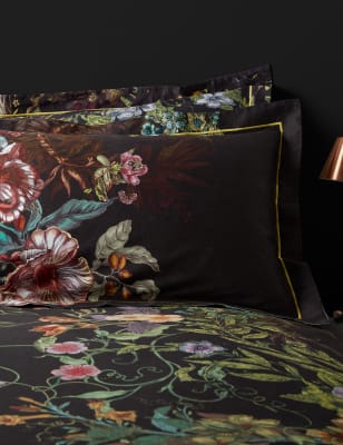 Timorous Beasties 2 Pack Opera Botanica Oxford Pillowcases - Multi, Multi