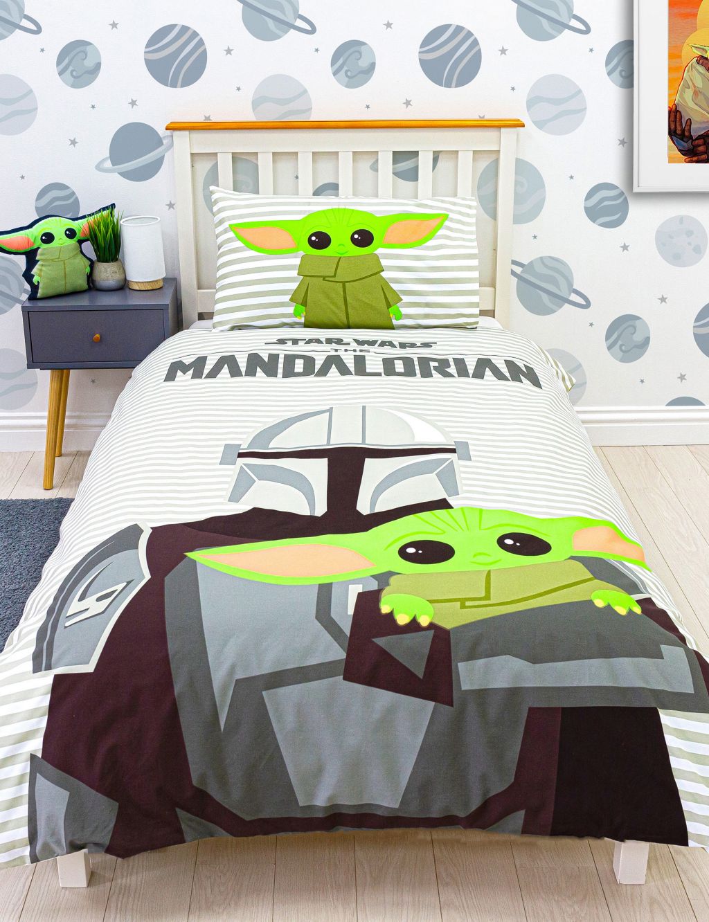 Mandalorian™ Cotton Blend Single Bedding Set