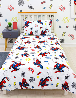 

Cotton Blend Spider-Man™ Single Bedding Set - Multi, Multi