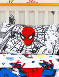 Parure de lit simple en coton mélangé à motif Spider-Man™