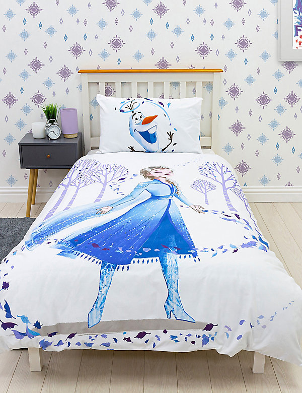 Σετ κλινοσκεπάσματα Frozen™ για μονό κρεβάτι από σύμμεικτο βαμβάκι - GR