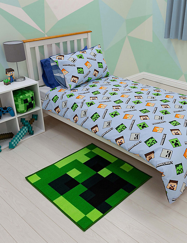 Cotton Blend Minecraft™ Bedding Set - DK