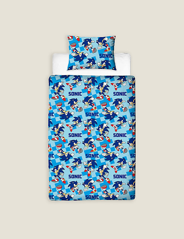 Cotton Blend Sonic™ Single Bedding Set - AT