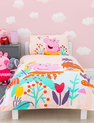 Cotton Blend Peppa Pig™ Toddler Bedding Set