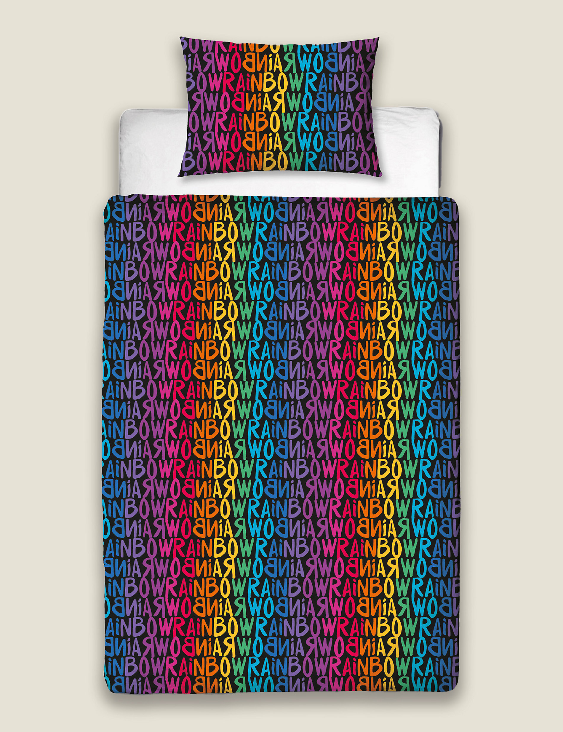 Cotton Blend Rainbow High™ Single Bedding Set