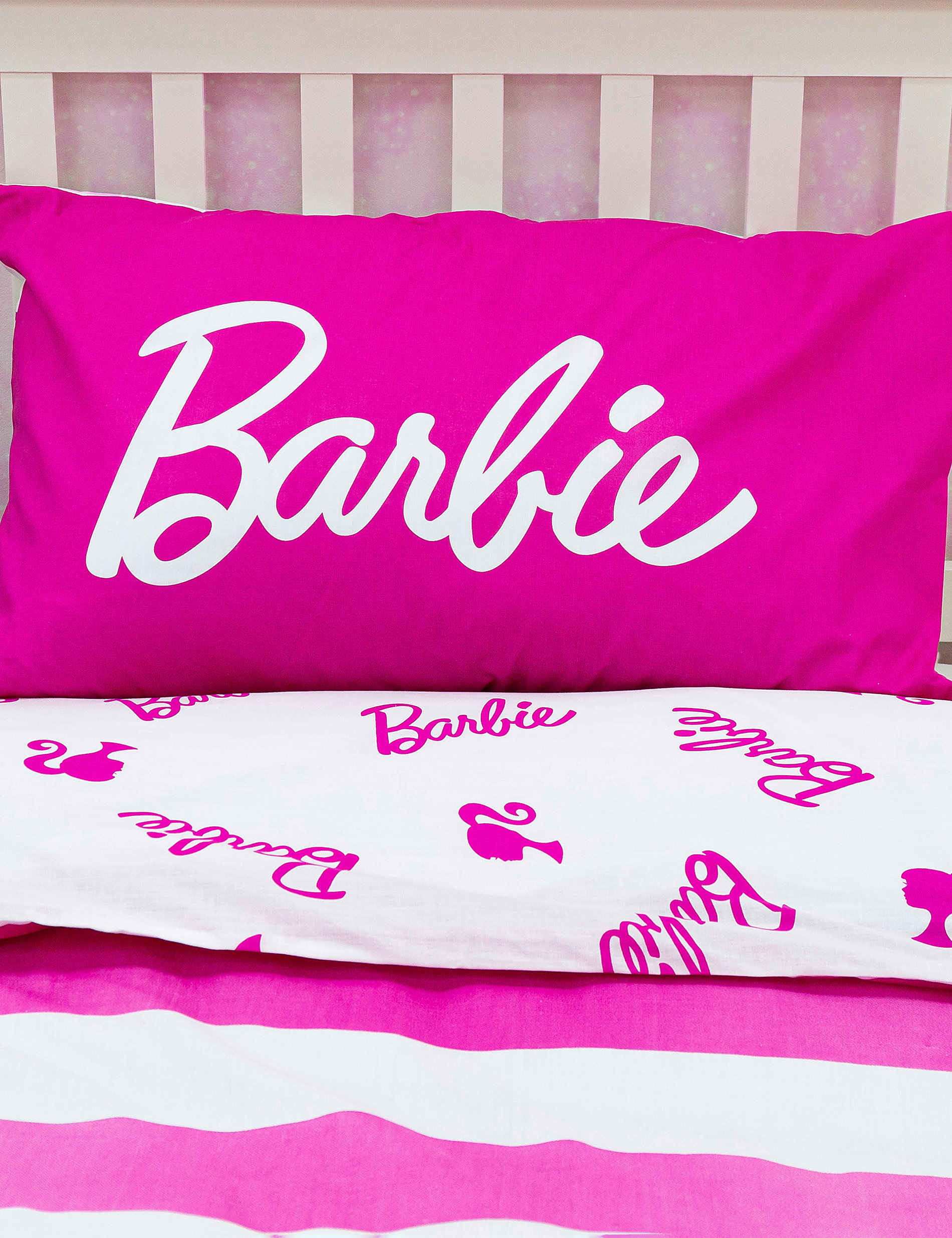 Cotton Blend Barbie™ Single Bedding Set