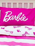 Parure de lit simple en coton mélangé à motif Barbie™