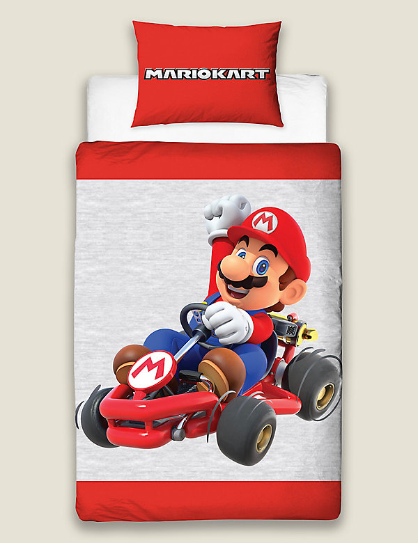Cotton Blend Mario Kart™ Bedding Set - SE