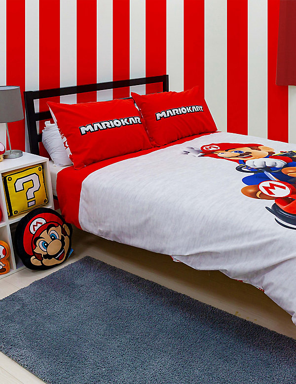 Cotton Blend Mario Kart™ Bedding Set - CY