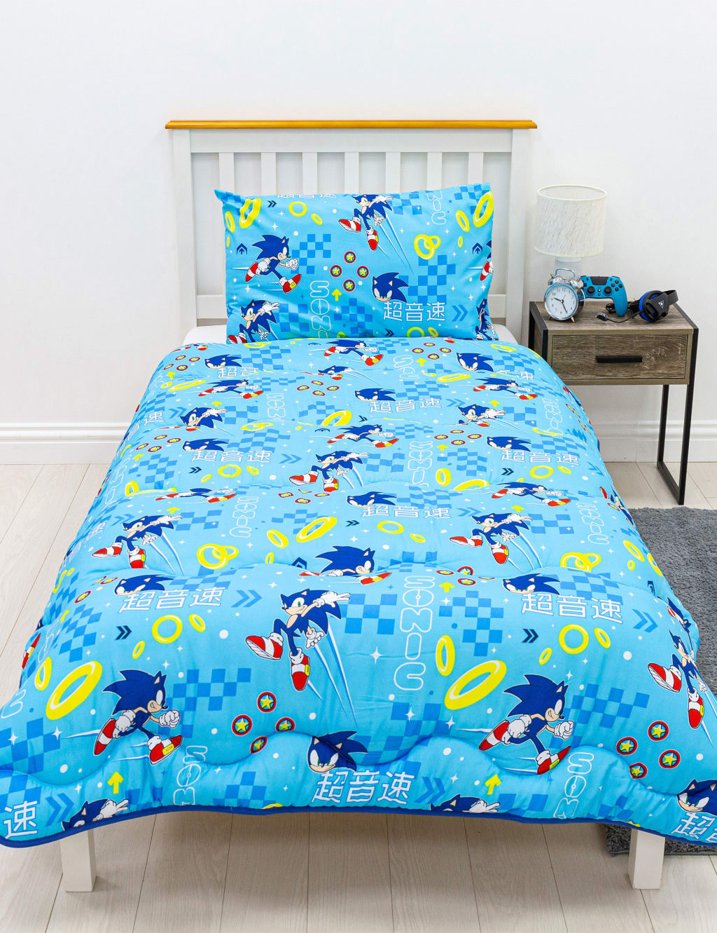 Sonic™ Single Coverless Duvet Set