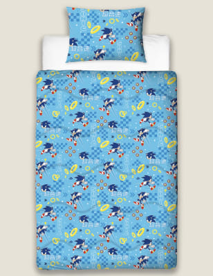 

Set mit bezugloser Bettdecke für Einzelbett mit Sonic™-Motiv - Mehrfarbig, Mehrfarbig