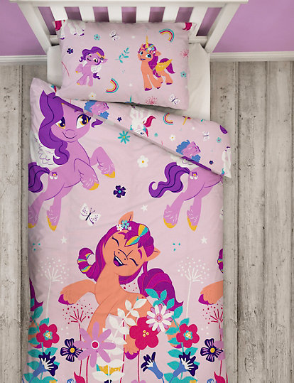 marks and spencer my little pony™ single bedding set - toddl - multi, multi