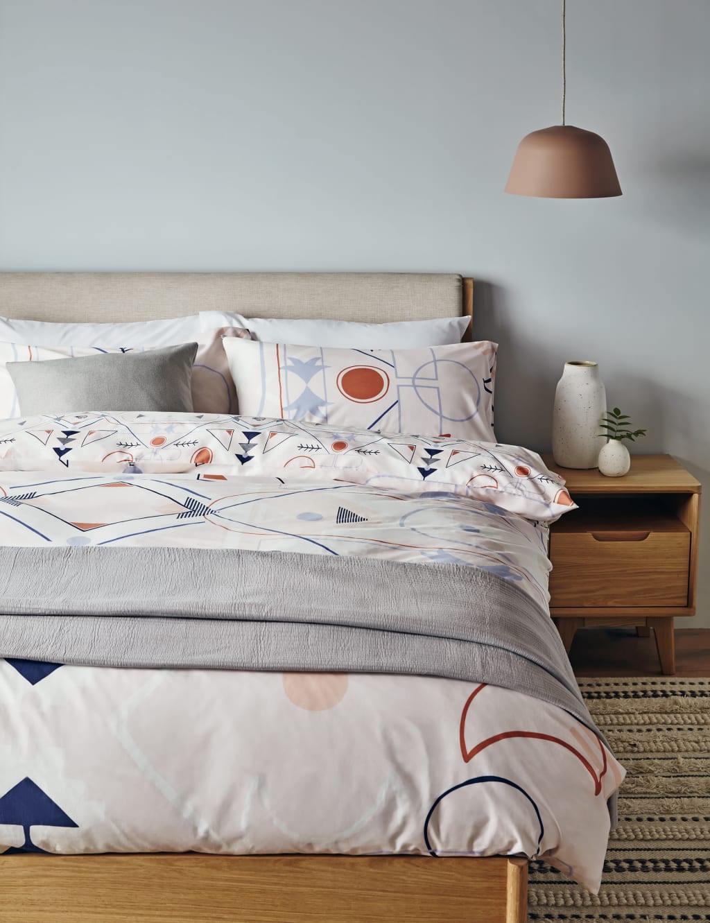 2pk Cotton Rich Percale Pillowcases image 3