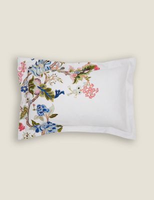 Pure Cotton Sateen Fussang Tree Oxford Pillowcase