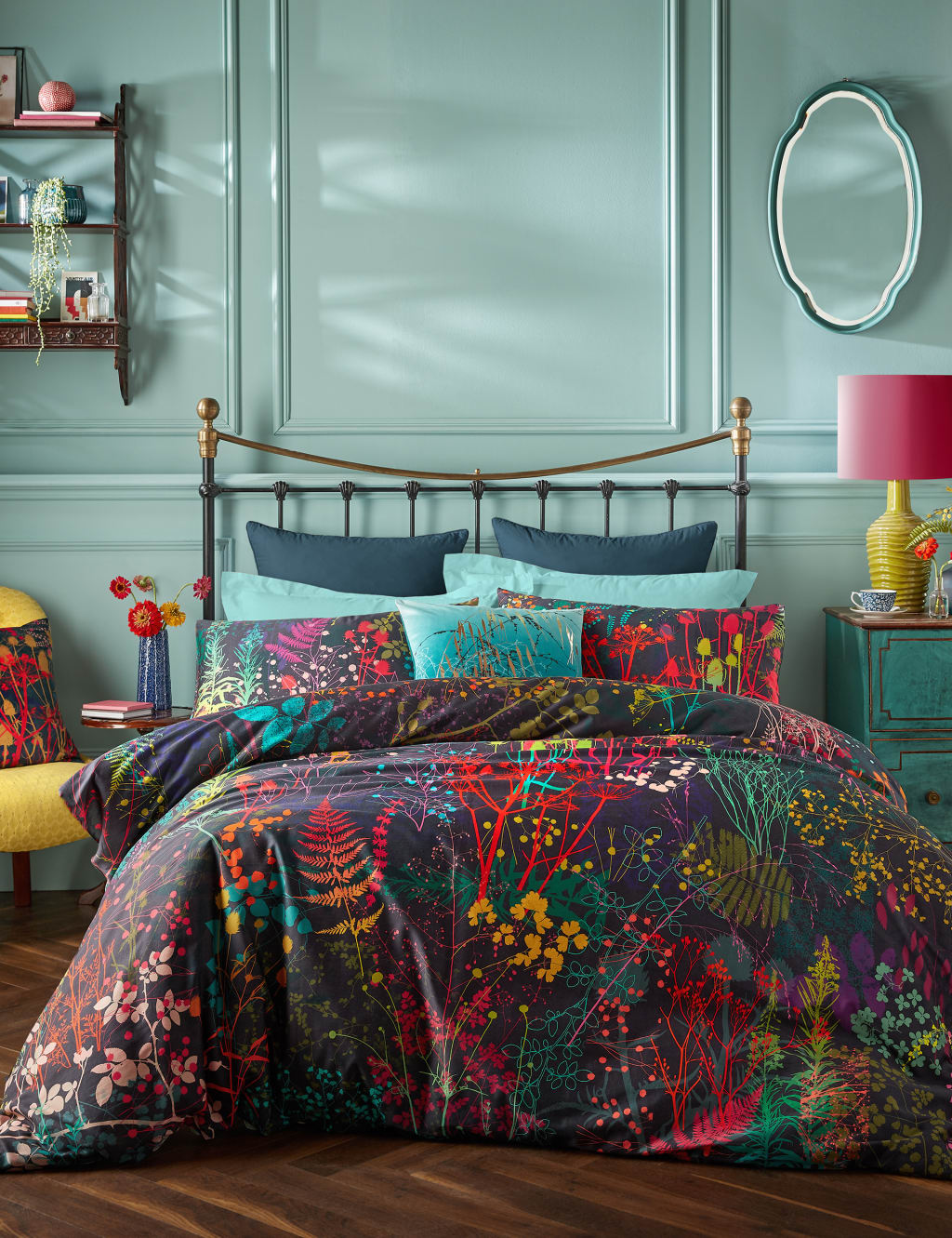 Pure Cotton Sateen Serendipity Bedding Set image 1
