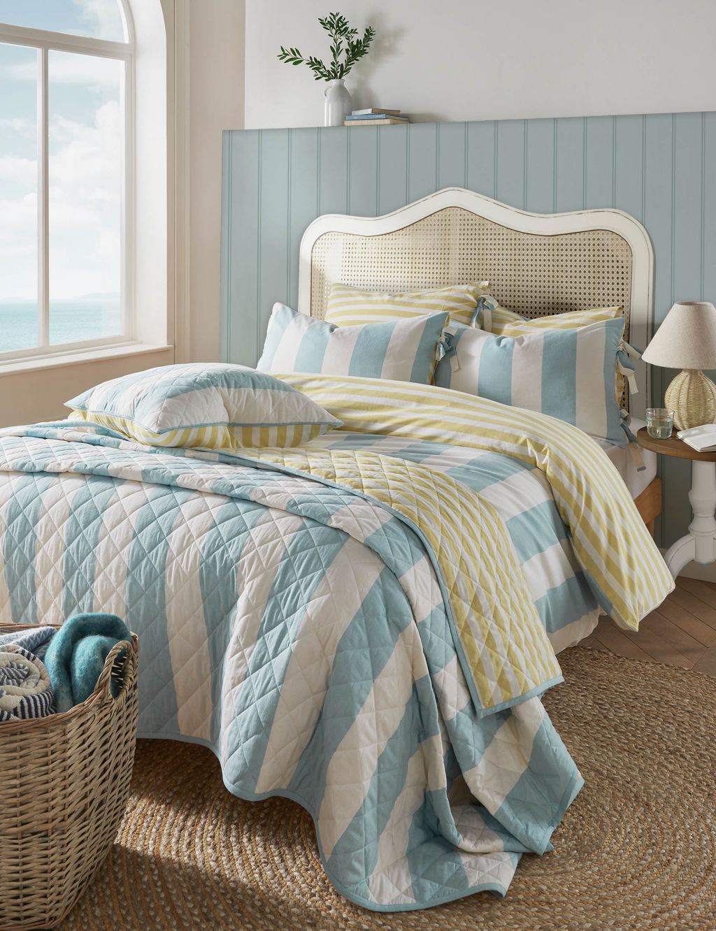 Pure Cotton Lille Stripe Bedding Set