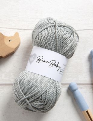 

Wool Couture Beau Baby Yarn - Grey, Grey
