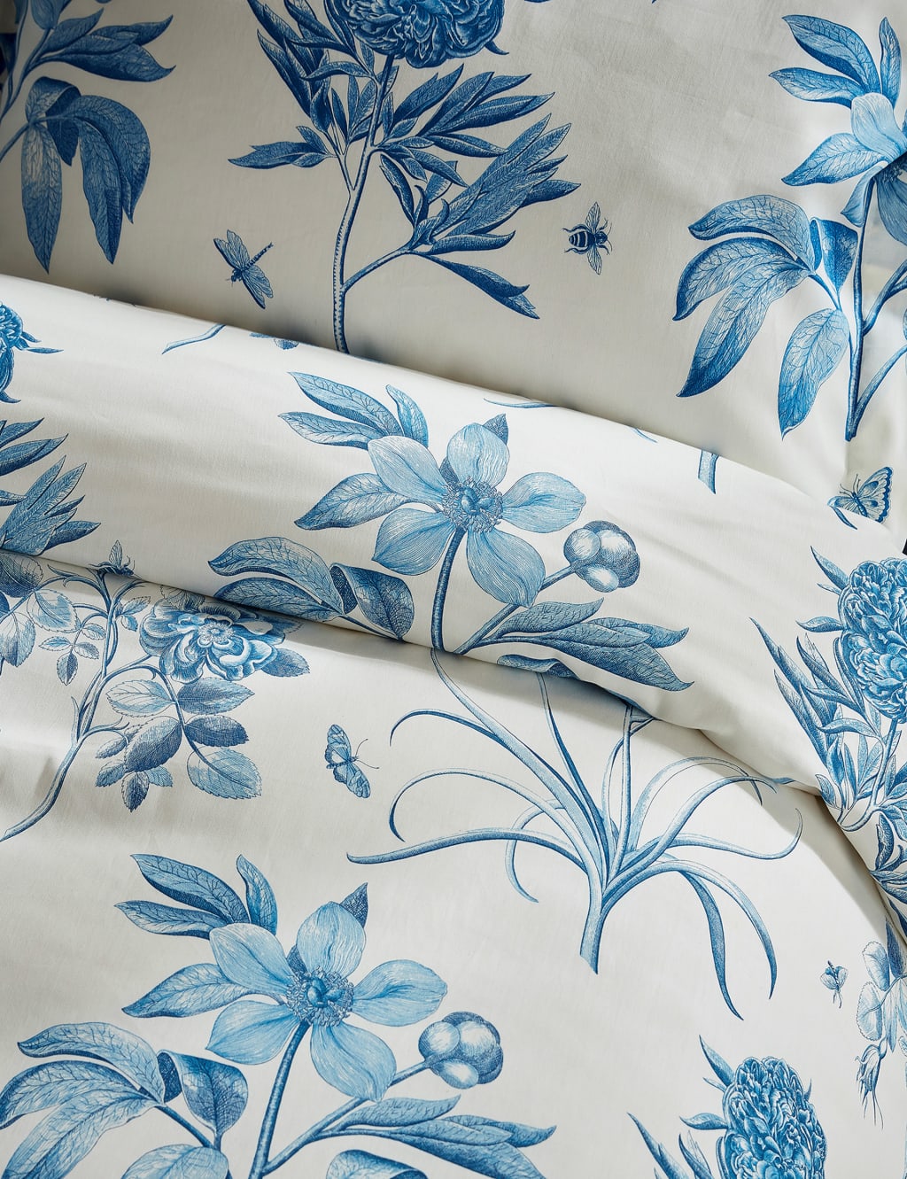 Pure Cotton Etchings & Roses Duvet Cover image 3
