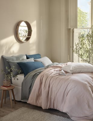 

Pure Linen Bedding Set - Natural, Natural